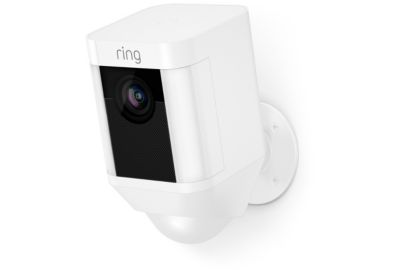 Caméra RING Caméra Spotlight blanche sur batterie