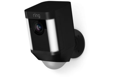 Caméra RING Caméra Spotlight noire sur batterie