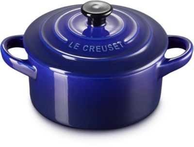 Mini cocotte LE CREUSET ceramique indigo