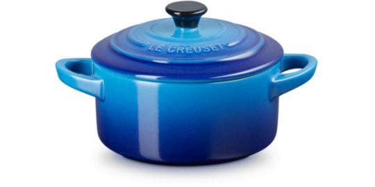 Mini cocotte LE CREUSET Azur 10cm ceramique