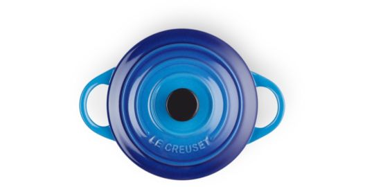 Mini cocotte LE CREUSET Azur 10cm ceramique