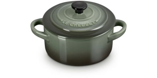 Mini cocotte LE CREUSET RONDE 10CM THYM