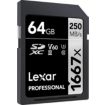 Carte SD LEXAR Carte SDXC 64 Go 1667X Professional 250