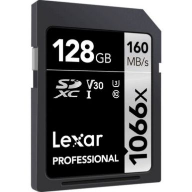 Carte SD LEXAR SDXC 128Go UHS-I 1066x