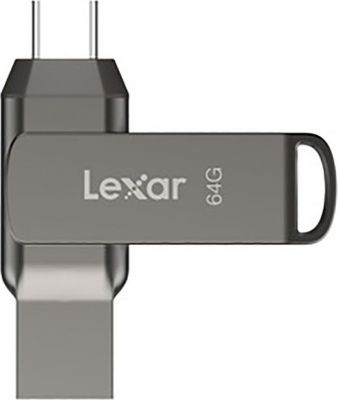 Clé USB LEXAR 64Go JumpDrive D400 3.1 Type-C