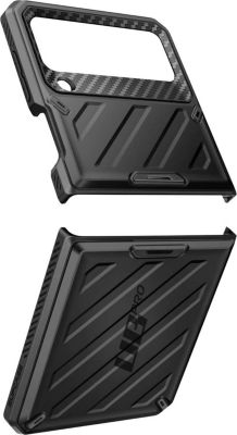 Coque SUPCASE Samsung Galaxy Z Flip 4 Noire