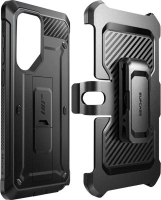 Coque SUPCASE Samsung S23 Ultra Antichoc Clip Noir
