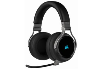 Casque gaming sans fil avec micro Corsair Virtuoso RGB Wireless - Blanc