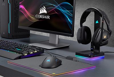 Support casque gamer CORSAIR ST100 RGB