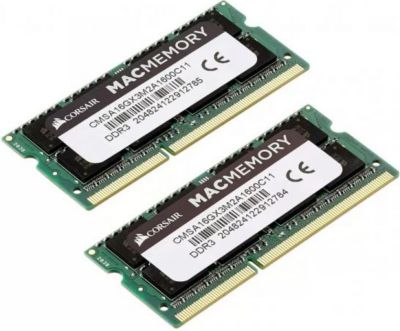 Mémoire vive CRUCIAL MAC SODIMM DDR3 1600 Mhz 16 Go