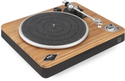 VOSTERIO Tourne Disque, à entrée et Sortie Bluetooth Platine Vinyle, Lecteur  de disques 3 Vitesses avec Radio FM, Lecture USB et Car - Cdiscount TV Son  Photo