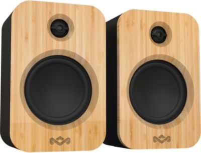 Ovegna Q9BT: Enceinte en Bois, HiFi Bluetooth sans Fil, 2 Haut