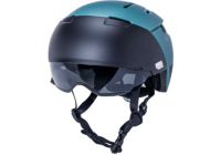 Casque KALI PROTECTIVES City à visière Mat Bleu canard/Noir L/XL