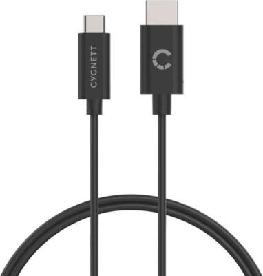 Câble HDMI CYGNETT HDMI vers USB-C 4K Ultra HD 60Hz 1,8m