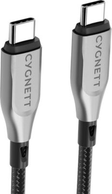 Câble USB CYGNETT USB-C/USB-C 100W 480 Mbps Armoured 1m