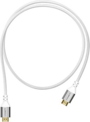 Câble HDMI CYGNETT HDMI vers HDMI 8k 48Gbps en Nylon Tressé Câble HDMI CYGNETT HDMI vers HDMI 8k 48Gbps en Nylon Tressé