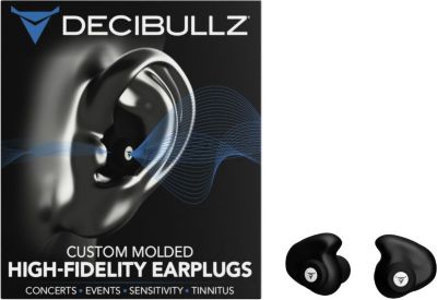 Bouchons anti-bruit DECIBULLZ Decibullz High Fidelity Earplugs - Bouch