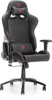 Fauteuil Gamer Ultimate-bk-led Coloris Noir et Grise- Eclairage