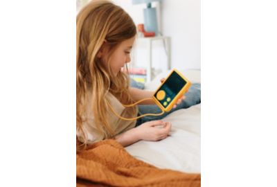 Coque LUNII de protection jaune pour FLAM