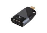 Adaptateur USB-C/VGA HELIX mini porte-cles USB-C vers VGA