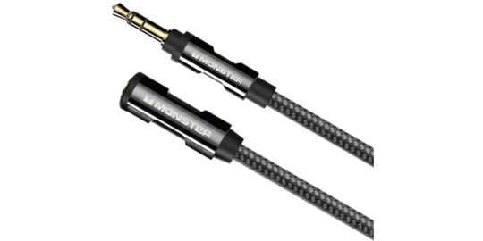 Câble Jack MONSTERCABLE 3.5MM male vers femelle 1.5M