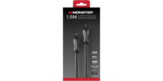 Câble fibre optique MONSTERCABLE AUDIO FIBRE OPTIQUE 1.5M