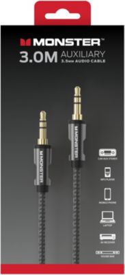 Câble Jack MONSTERCABLE SUBWOOFER RCA M/M 1.5M