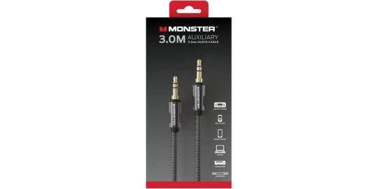 Câble Jack MONSTERCABLE SUBWOOFER RCA M/M 1.5M