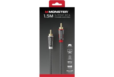Câble RCA MONSTERCABLE AUDIO INTERCONNEXION 2RCA M/M 1.50M