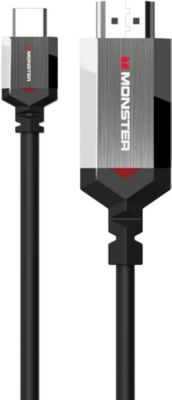 Câble USB-C MONSTERCABLE USB C vers HDMI 4K HDR 60HZ 2M