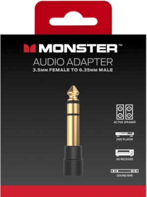 Adaptateur Jack MONSTERCABLE AUDIO ADAPTATEUR JACK 6.5MM M/F