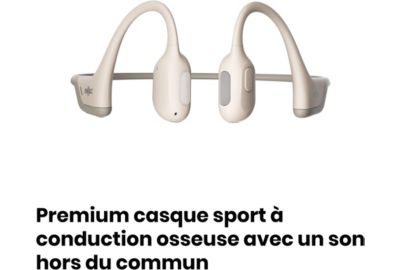 Casque SHOKZ OpenRun Pro Beige