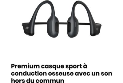 Casque Sport SHOKZ OpenRun Pro Noir