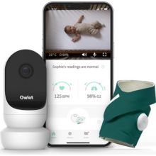 Babyphone OWLET Owlet Duo Smart Sock 3 + Cam 2 - Vert O