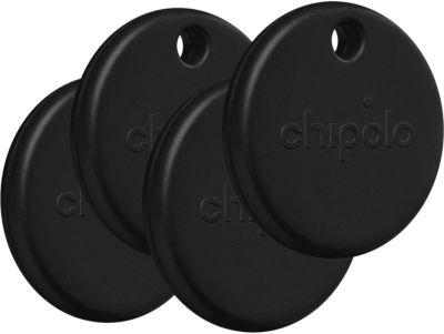Tracker GPS CHIPOLO POP porte cléfs x4 noir