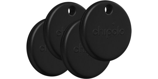 Tracker GPS CHIPOLO POP porte cléfs x4 noir