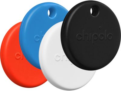 Tracker GPS CHIPOLO POP porte cléfs x4 N-B-R-B