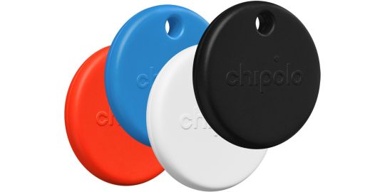 Tracker GPS CHIPOLO POP porte cléfs x4 N-B-R-B