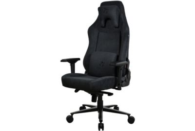 Chaise gaming AROZZI Vernazza Soft Fabric Pure Black