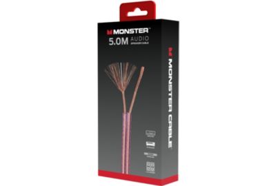 Câble Jack MONSTERCABLE AUDIO POUR HAUT-PARLEUR 5M