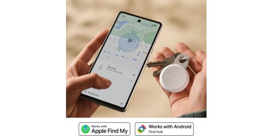 Tracker GPS CHIPOLO Loop rechargeable USBC blanc
