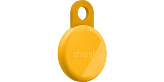 Tracker GPS CHIPOLO Loop rechargeable USBC jaune miel