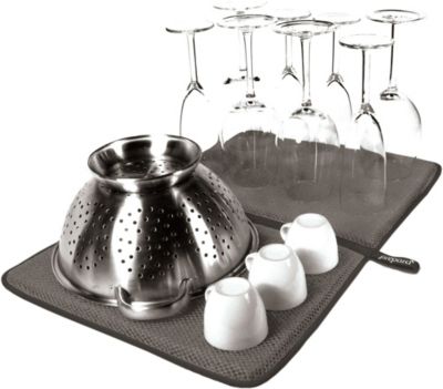 Tapis de séchage PREPARA DE SECHAGE ANTIBACTERIEN  GRIS