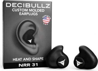 Bouchons anti-bruit DECIBULLZ Decibullz - Bouchons d'oreilles moulés s