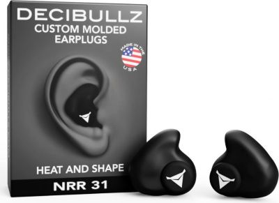 Bouchons anti-bruit DECIBULLZ Decibullz - Bouchons d'oreilles moulés s