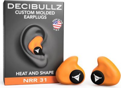 Bouchons anti-bruit DECIBULLZ Decibullz - Bouchons d'oreilles moulés s