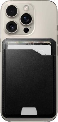 Porte carte NOMAD MagSafe Cuir Traditionnel avec Find My