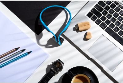 Casque Sport AFTERSHOKZ TREKZ titanium Bleu