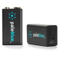 Pile rechargeable PALE BLUE USB 9V (6LR61)