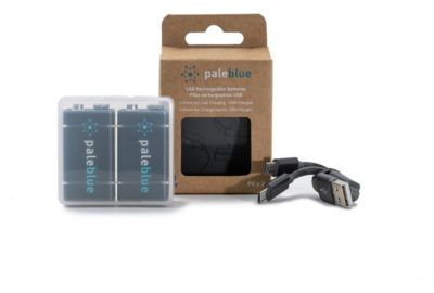 Piles rechargea PALE BLUE USB 9V (6LR61)